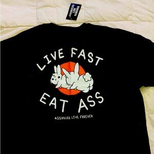 assholes live forever t-shirt brand new